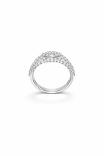 Load image into Gallery viewer, Marquise Pavé signet ring