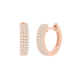 Load image into Gallery viewer, Huggies in rose gold