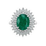 Load image into Gallery viewer, The Royal Zambian Emerald Ring