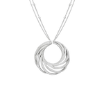 Load image into Gallery viewer, Diamond Spiral Pendant