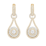 Load image into Gallery viewer, Diamond Teardrop Earrings