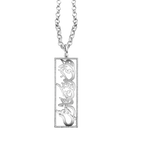 Load image into Gallery viewer, وَإِلَىٰ رَبِّكَ فَارْغَبْ Pendant – White Gold &amp; Diamond