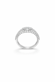 Marquise Pavé signet ring