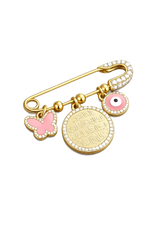 Load image into Gallery viewer, Ayat Al Kursi Diamond Pin