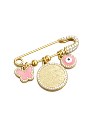 Ayat Al Kursi Diamond Pin