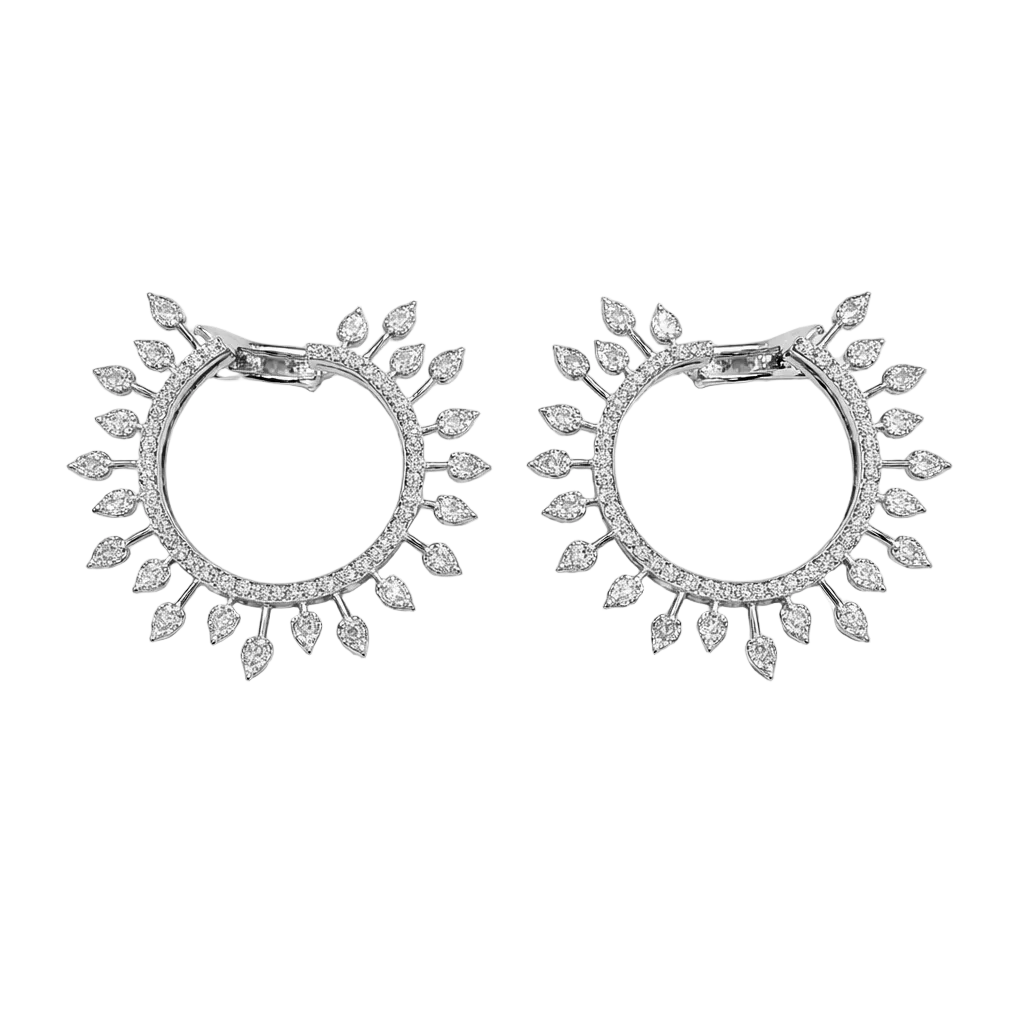 Solaris Marquise Hoops
