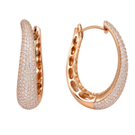 Load image into Gallery viewer, Luna Pavé Hoops