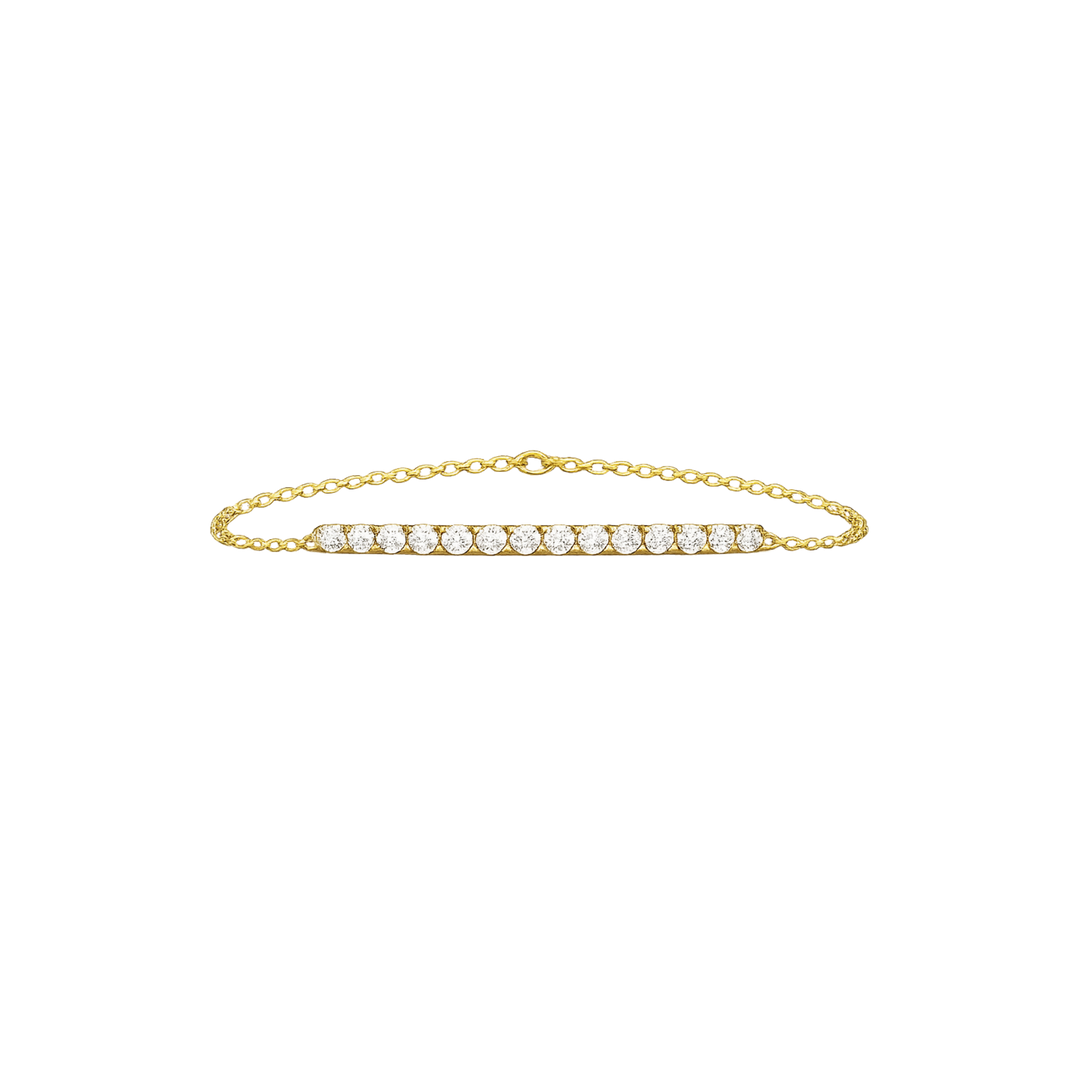 Diamond Line Bracelet