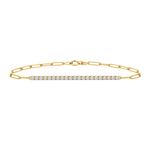 Load image into Gallery viewer, Diamond Link Bracelet