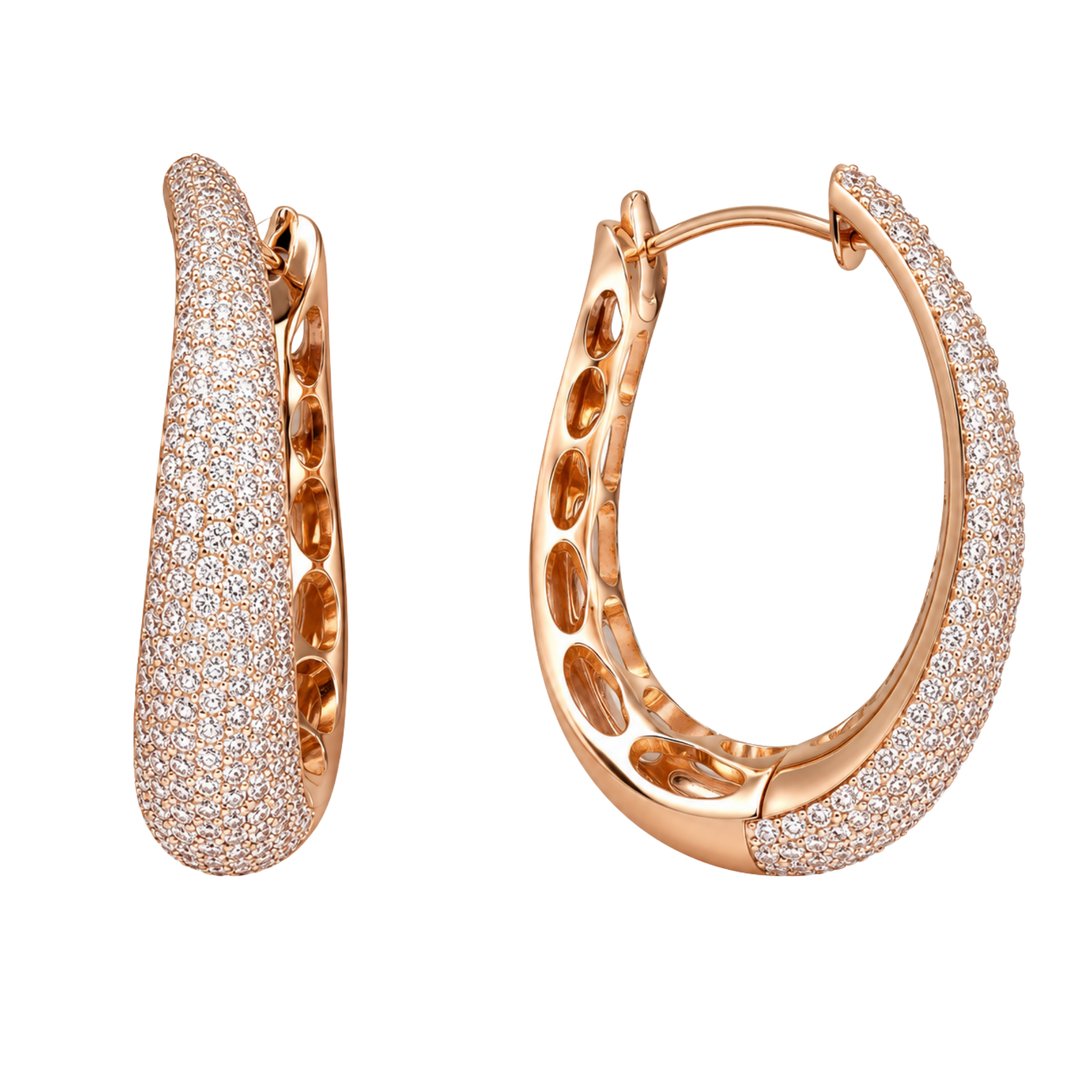 Luna Pavé Hoops