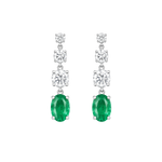 Load image into Gallery viewer, Verde Royale Drop Earrings
