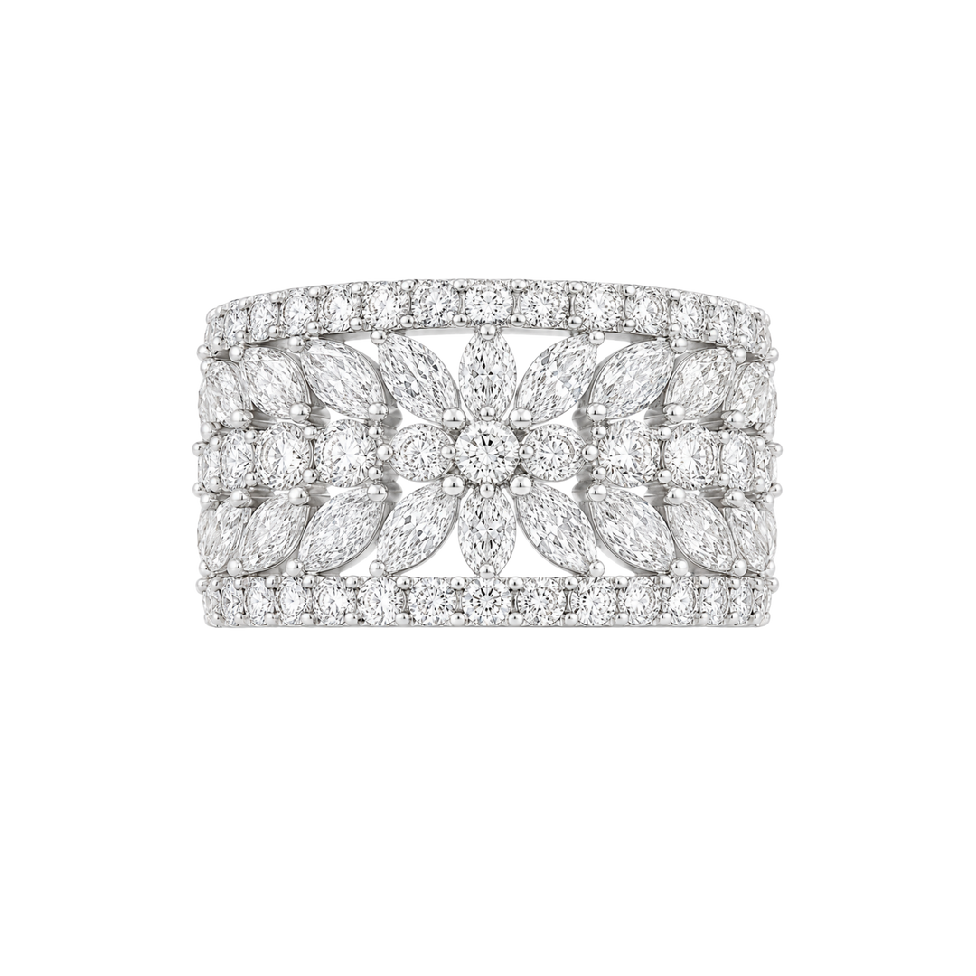 Astra Fleur Royale Diamond Ring