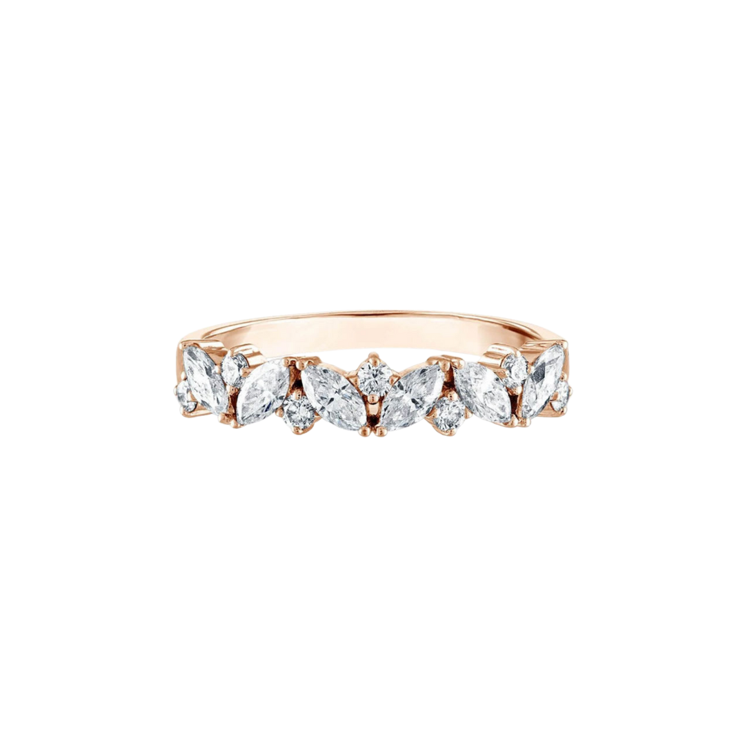 Marquise Timeless Ring – Rose Gold & Diamond